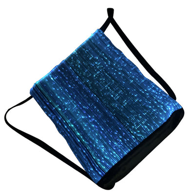 Mochila Deportiva con Luz LED Fibra Óptica - Bolsa Reflectante Multicolor - Image 11