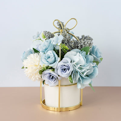 Ramo de Flores Secas y Plantas Artificiales para Decoración del Hogar - Image 5