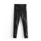 Pantalones de Cuero Ajustados para Otoño e Invierno