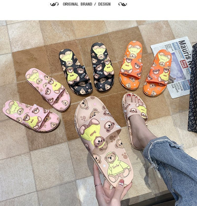 Pantuflas Casuales Transpirables Little Bear para Mujer - Image 8