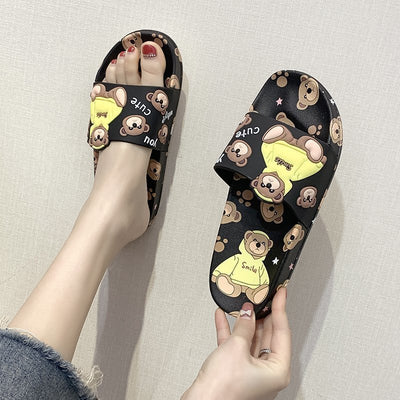 Pantuflas Casuales Transpirables Little Bear para Mujer - Image 14