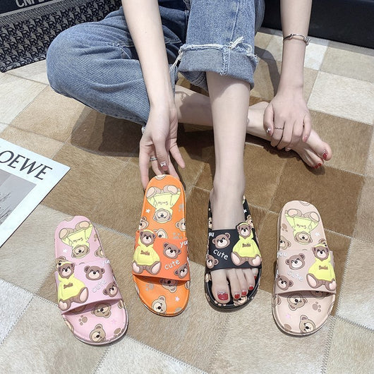 Pantuflas Casuales Transpirables Little Bear para Mujer - Image 17
