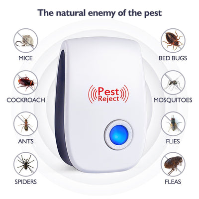 Repelente Ultrasónico Electrónico para Mosquitos y Plagas - Seguro para Niños - Image 10