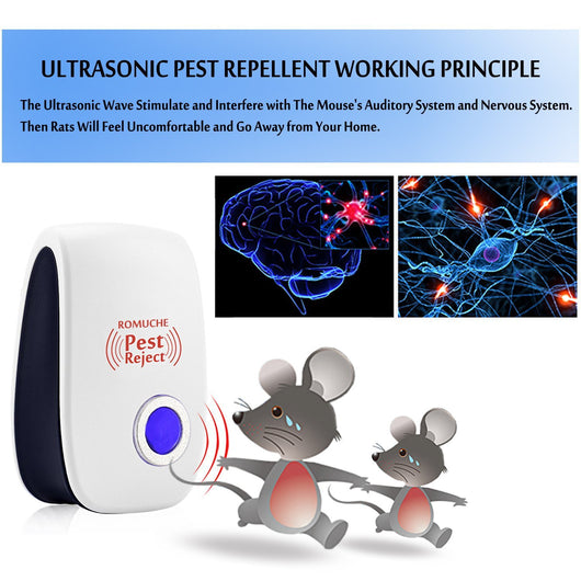 Repelente Ultrasónico Electrónico para Mosquitos y Plagas - Seguro para Niños - Image 17