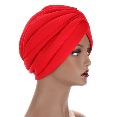 Turbantes y Gorros de Algodón para Mujer - Sombreros Twist Fruncidos para Quimioterapia y Alopecia - Image 6