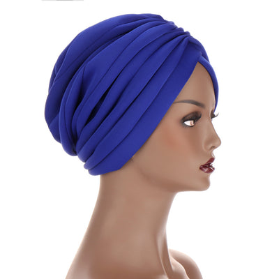 Turbantes y Gorros de Algodón para Mujer - Sombreros Twist Fruncidos para Quimioterapia y Alopecia - Image 3