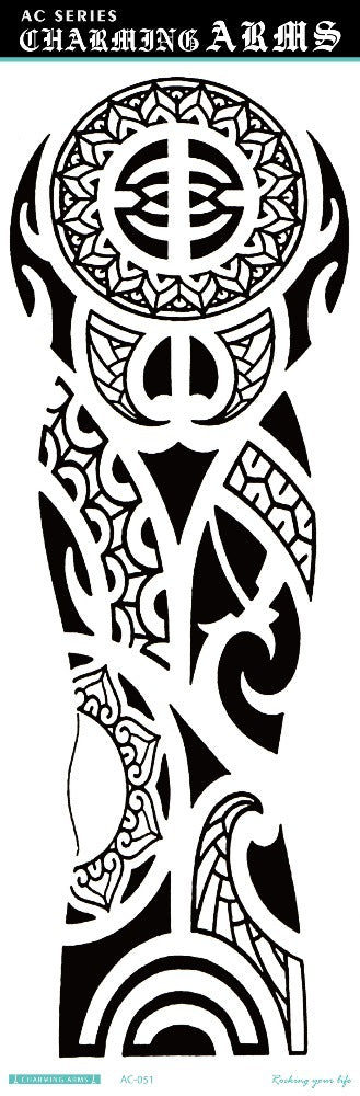 Tatuajes Temporales Impermeables de Larga Duración - Diseños de Calavera, Dragón y Carpa - Image 34