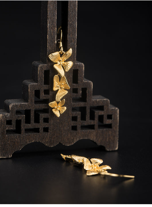 Aretes Largos de Borla Clásicos con Temperamento Literario - Image 6