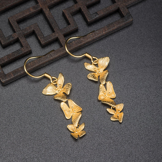 Aretes Largos de Borla Clásicos con Temperamento Literario - Image 10