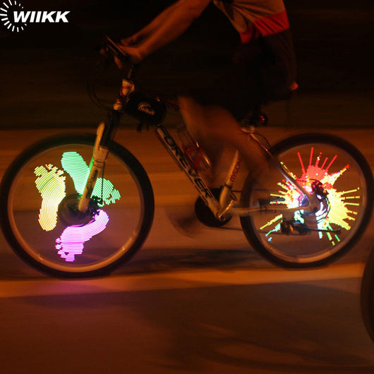 Luces LED Programables para Ruedas de Bicicleta Eléctrica - 128 Modos de Imagen - Image 9