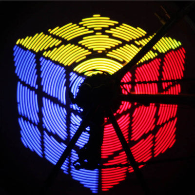 Luces LED Programables para Ruedas de Bicicleta Eléctrica - 128 Modos de Imagen - Image 11