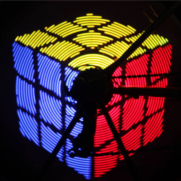 Luces LED Programables para Ruedas de Bicicleta Eléctrica - 128 Modos de Imagen