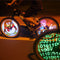 Luces LED Programables para Ruedas de Bicicleta Eléctrica - 128 Modos de Imagen