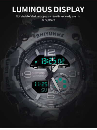 Reloj Deportivo Multifunción con Silbato de Emergencia y Brújula - Image 11