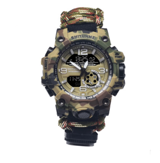 Reloj Deportivo Multifunción con Silbato de Emergencia y Brújula - Image 6
