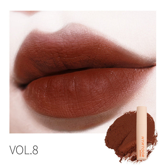 Rubor y Labial Dual Macaron Rosa Mate Terciopelo - Image 2
