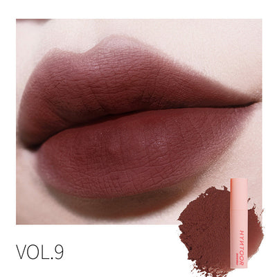 Rubor y Labial Dual Macaron Rosa Mate Terciopelo - Image 9