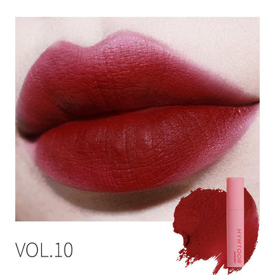 Rubor y Labial Dual Macaron Rosa Mate Terciopelo - Image 8