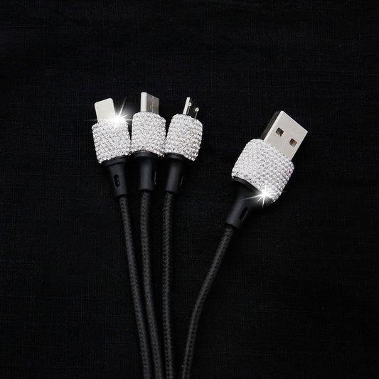 Cable de Carga Triple - Compatibilidad Universal