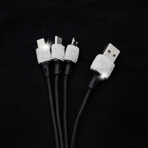 Cable de Carga Triple - Compatibilidad Universal