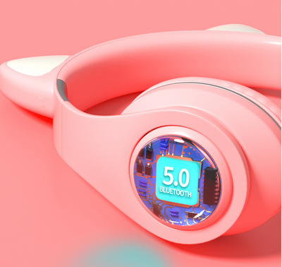 Auriculares Bluetooth con Orejas de Gato - Image 9