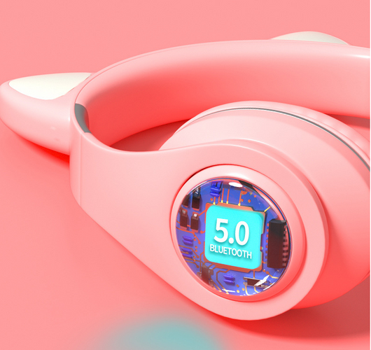 Auriculares Bluetooth con Orejas de Gato - Image 9