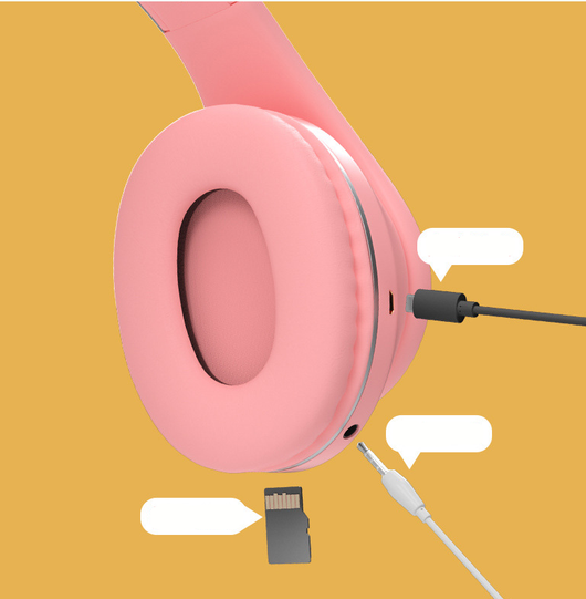 Auriculares Bluetooth con Orejas de Gato - Image 11