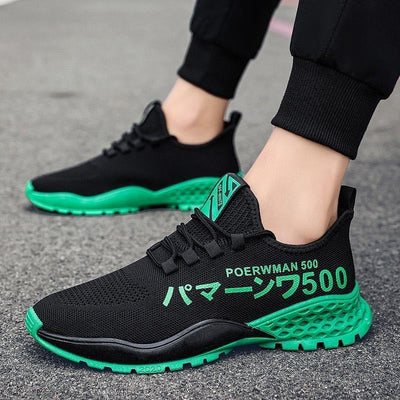 Zapatillas Deportivas Huecas Transpirables para Hombre - Estilo Coreano Blancas Casual - Image 9