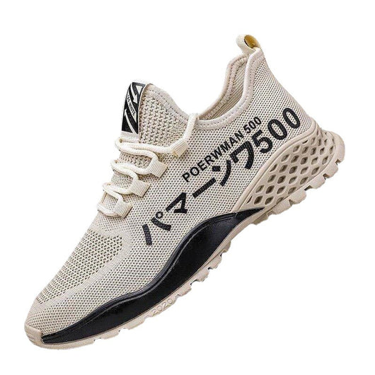 Zapatillas Deportivas Huecas Transpirables para Hombre - Estilo Coreano Blancas Casual - Image 4
