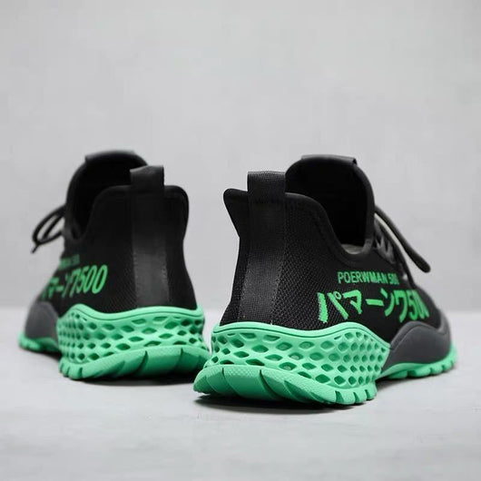 Zapatillas Deportivas Huecas Transpirables para Hombre - Estilo Coreano Blancas Casual - Image 6