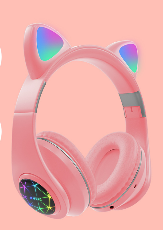 Auriculares Bluetooth con Orejas de Gato - Image 3