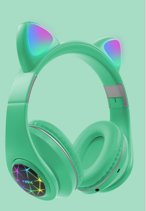 Auriculares Bluetooth con Orejas de Gato - Image 4