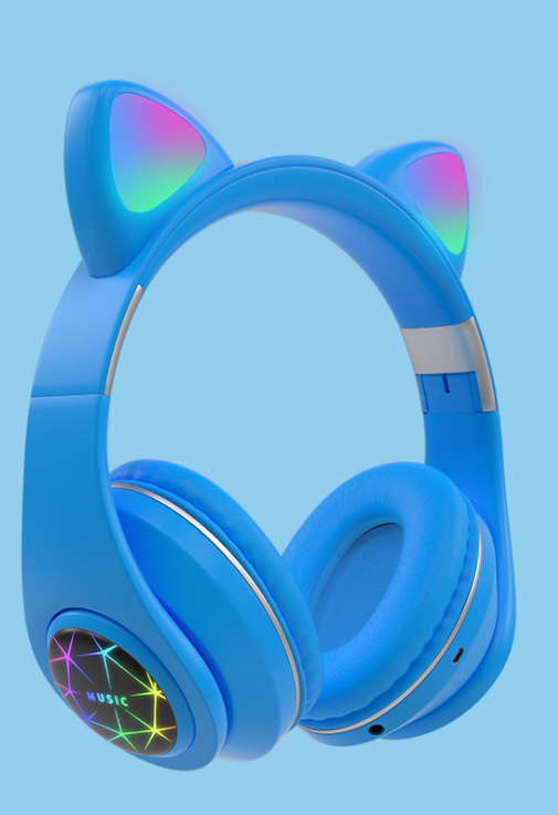 Auriculares Bluetooth con Orejas de Gato - Image 5