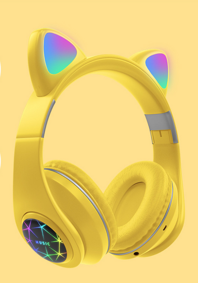 Auriculares Bluetooth con Orejas de Gato - Image 6