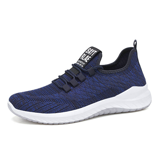 Zapatillas Deportivas Hombre Tejido Volador Estilo Coreano - Tenis Running Transpirables - Image 10