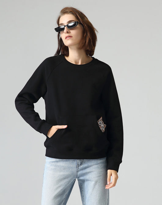 Suéter Suelto con Bordado Primavera - Blusa Cuello Redondo Mujer Otoño - Image 14