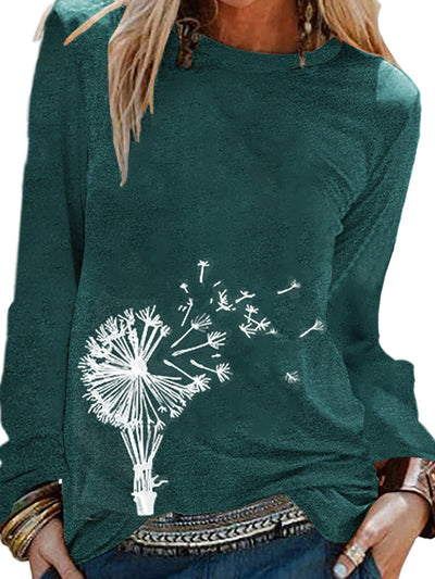 Camiseta Casual Estampado Floral para Mujer - Image 10
