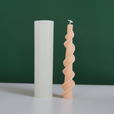 Molde de Silicona Giratorio para Velas de Encaje con Textura - Image 7