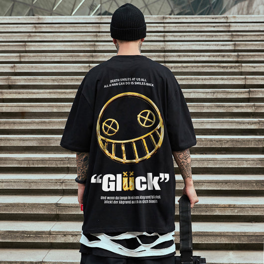 Camiseta Holgada Estilo BF Urbano - Diseño Estampado Moda Verano