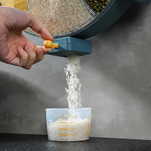 Dispensador Giratorio de Cereales y Alimentos Secos para Pared - Image 9