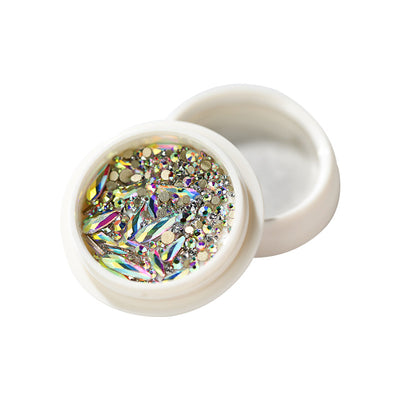 Cristales y Diamantes para Decoración de Uñas - Diseños Variados con Base Plana - Image 15