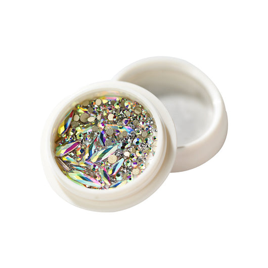 Cristales y Diamantes para Decoración de Uñas - Diseños Variados con Base Plana - Image 15