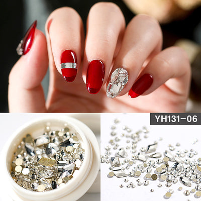 Cristales y Diamantes para Decoración de Uñas - Diseños Variados con Base Plana - Image 11