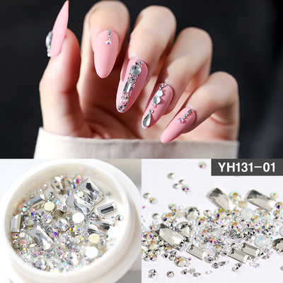 Cristales y Diamantes para Decoración de Uñas - Diseños Variados con Base Plana - Image 6