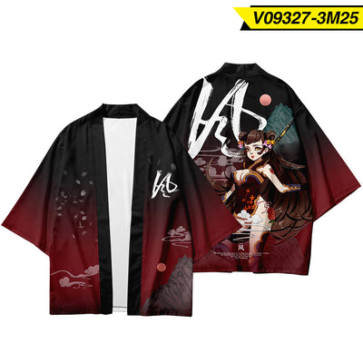 Kimono Cardigan Hombre Manga Tres Cuartos - Image 18