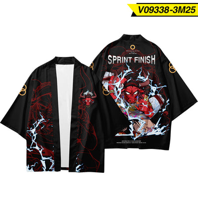 Kimono Cardigan Hombre Manga Tres Cuartos - Image 19