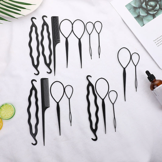 Kit Completo de Peinado y Trenzado con Accesorios Profesionales