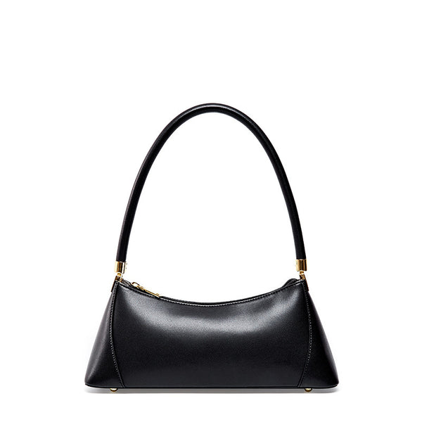 Bolso de Hombro Baguette de Piel Genuina Estilo Vintage - Image 4