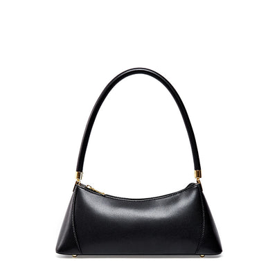 Bolso de Hombro Baguette de Piel Genuina Estilo Vintage - Image 4