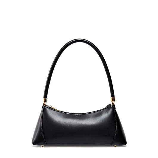 Bolso de Hombro Baguette de Piel Genuina Estilo Vintage - Image 4